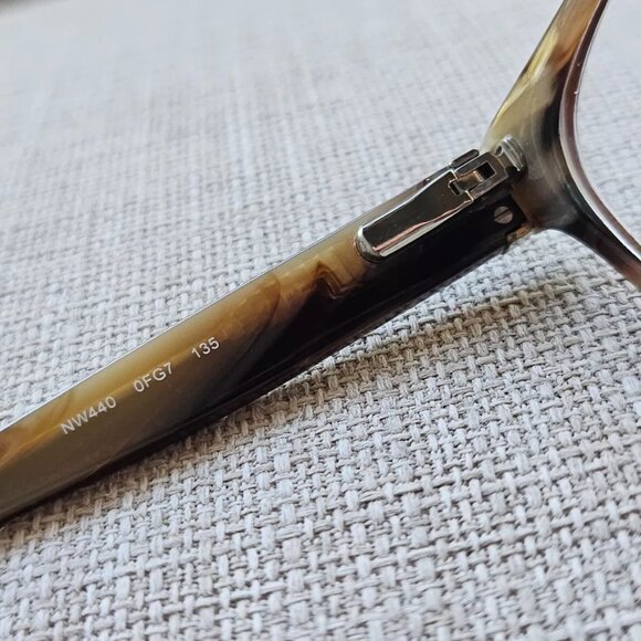 Nine West Ladies Eyeglasses/Glasses Frame Brown Tone NW440 51[]18 135 Frame - Picture 10 of 13